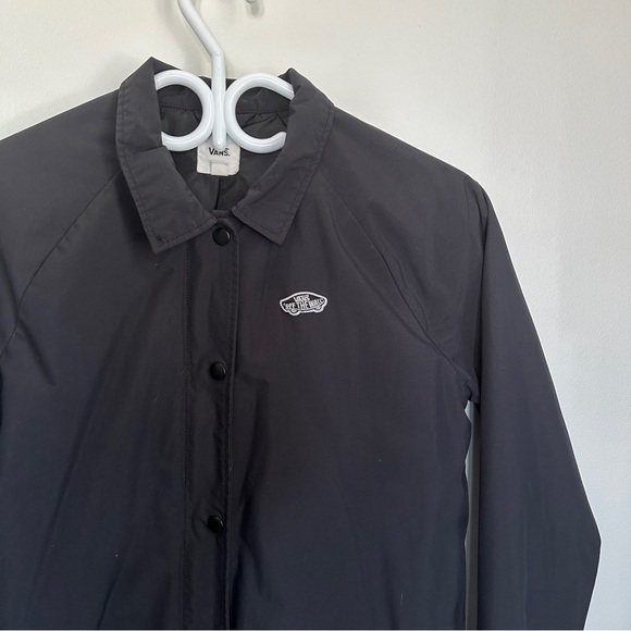 Vans Black Button-Up Jacket - Picture 2 of 5